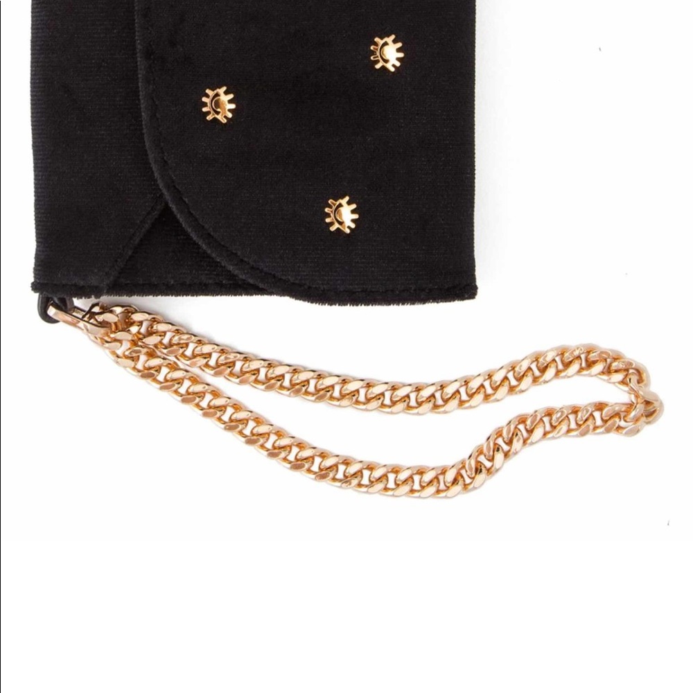 Sonix Black Velvet Studded iPhone X/Xs Case - Picture 5 of 7